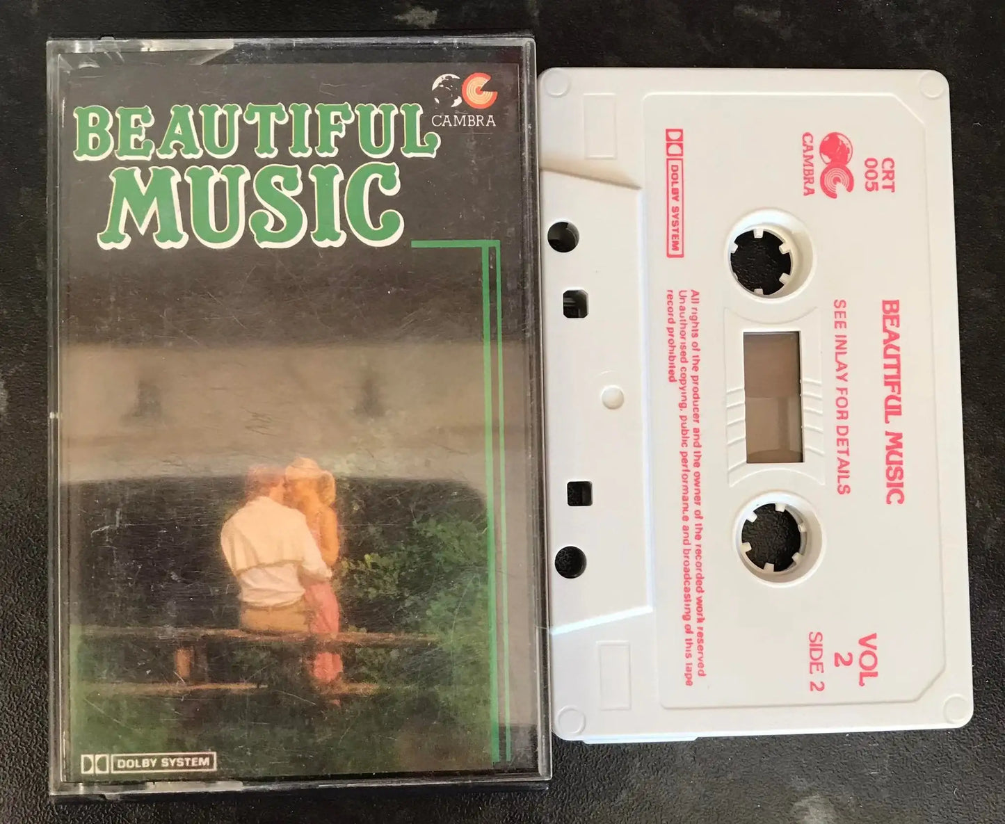 Beautiful Music, Volume 2, Cambra Label, CRT 005, Vintage Cassette Magretro
