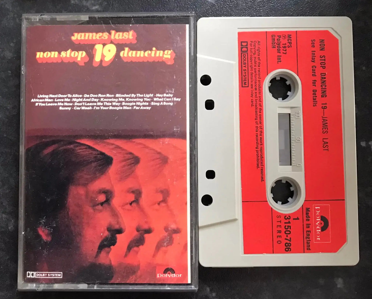Non Stop Dancing 19 Album, James Last, Polydor, 3150 786, Vintage Cassette Magretro