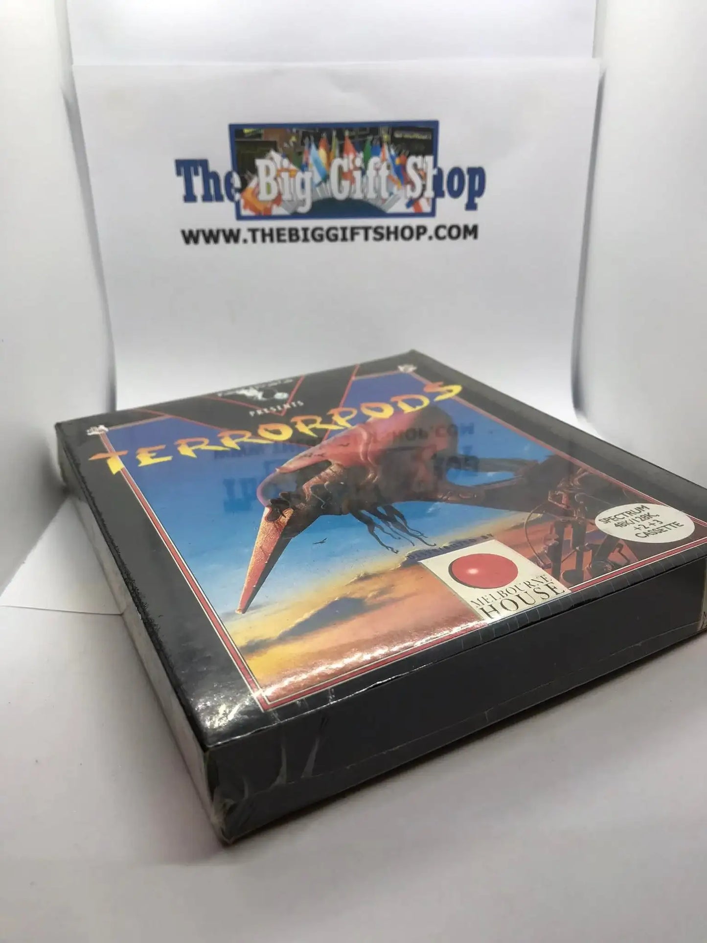 Terrorpods, Cellophane sealed, ZX Spectrum by Psygnosis Software Magretro