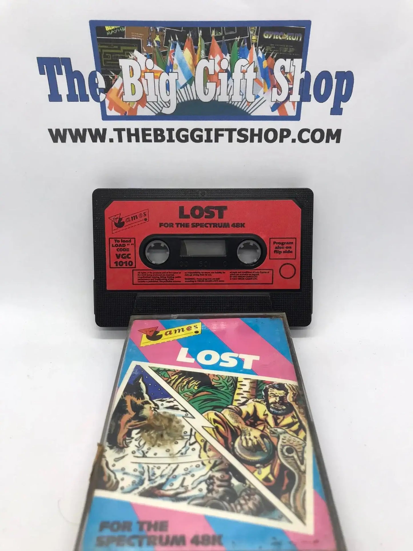 Lost (Tested Working), ZX Spectrum, Released by Virgin games Ltd Magretro