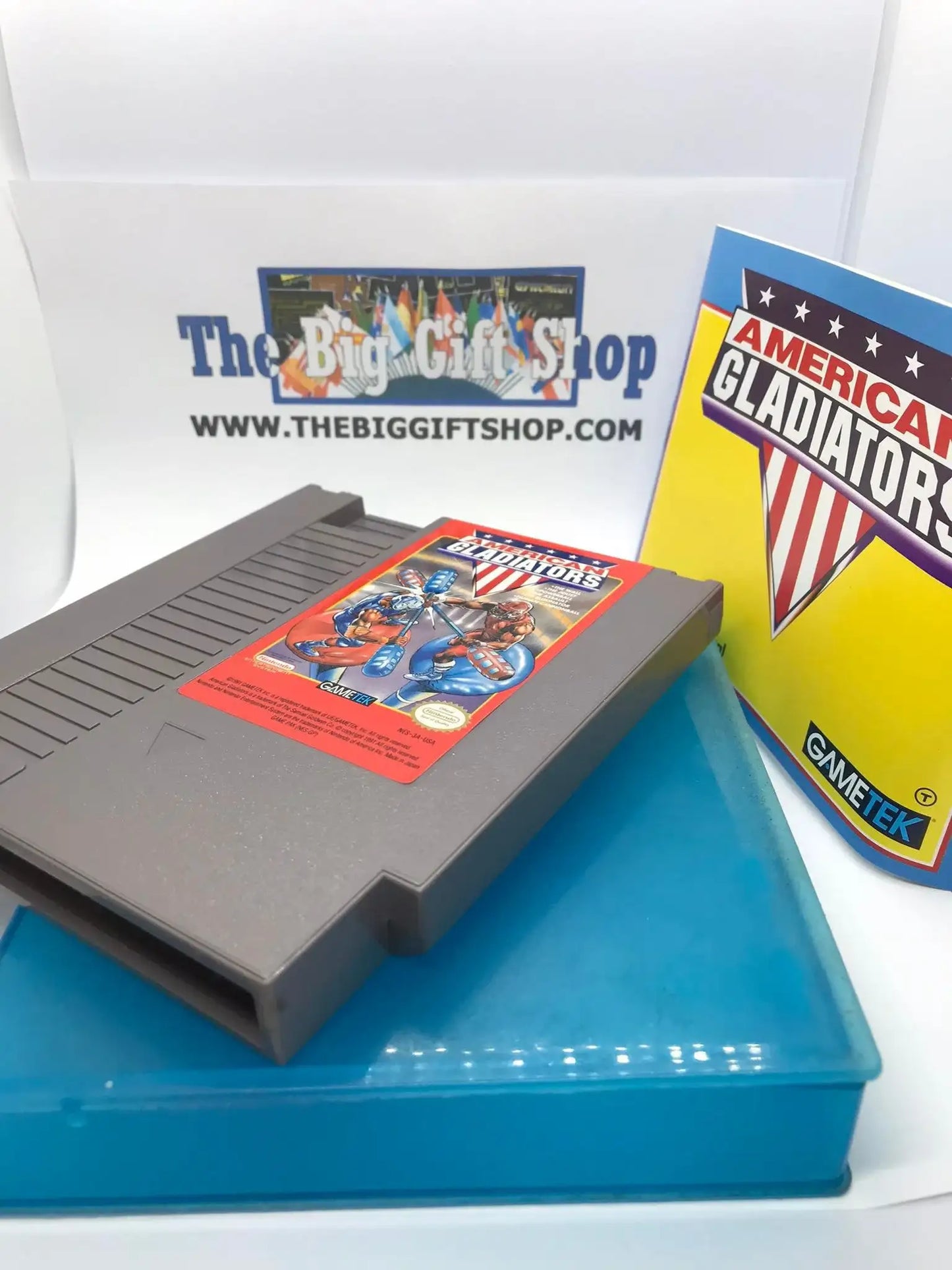 American Gladiators, NES, Released by Nintendo Magretro