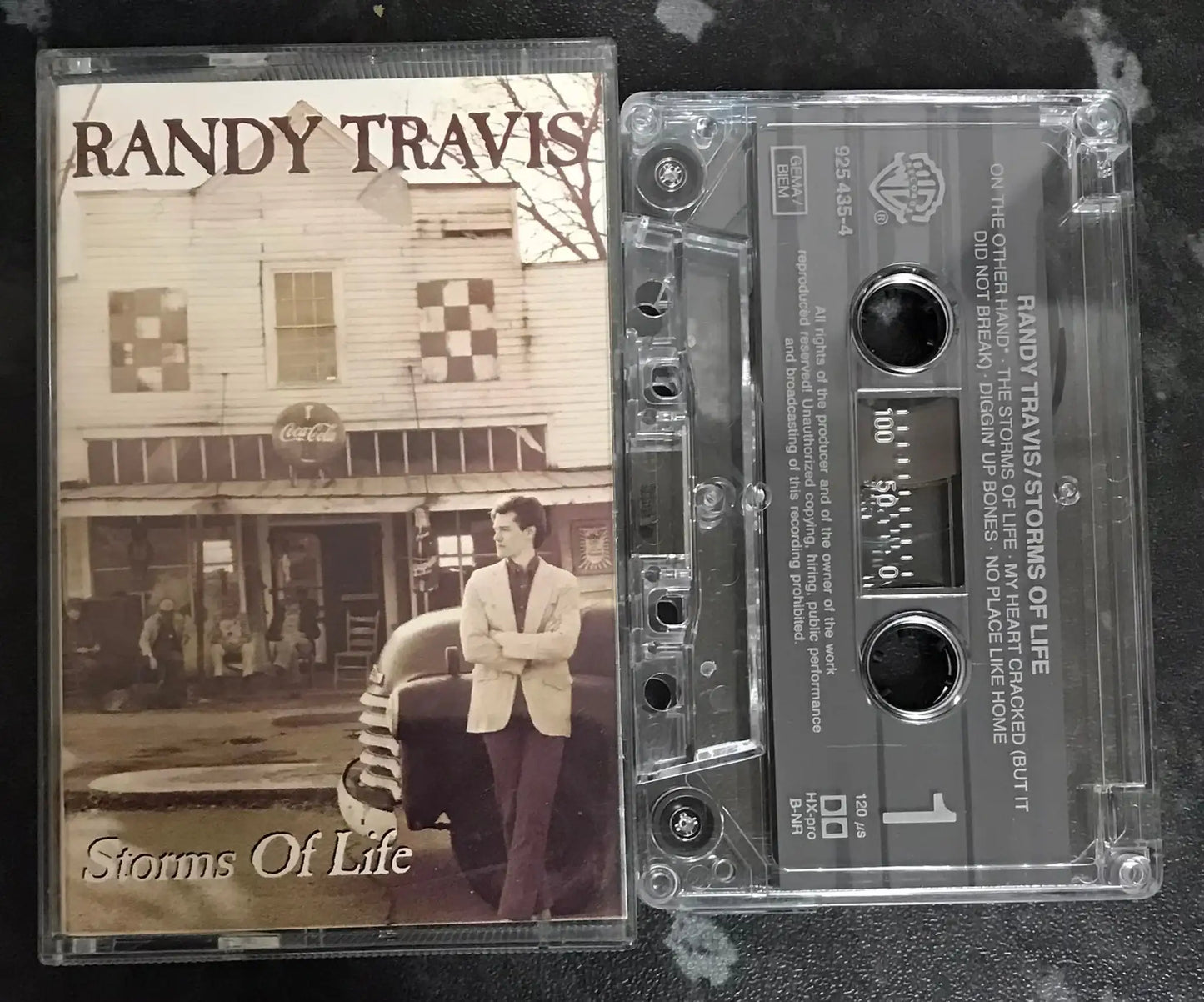 Randy Travis, Storms of Life Album, Warner Bros. Records, 92 54354 Magretro