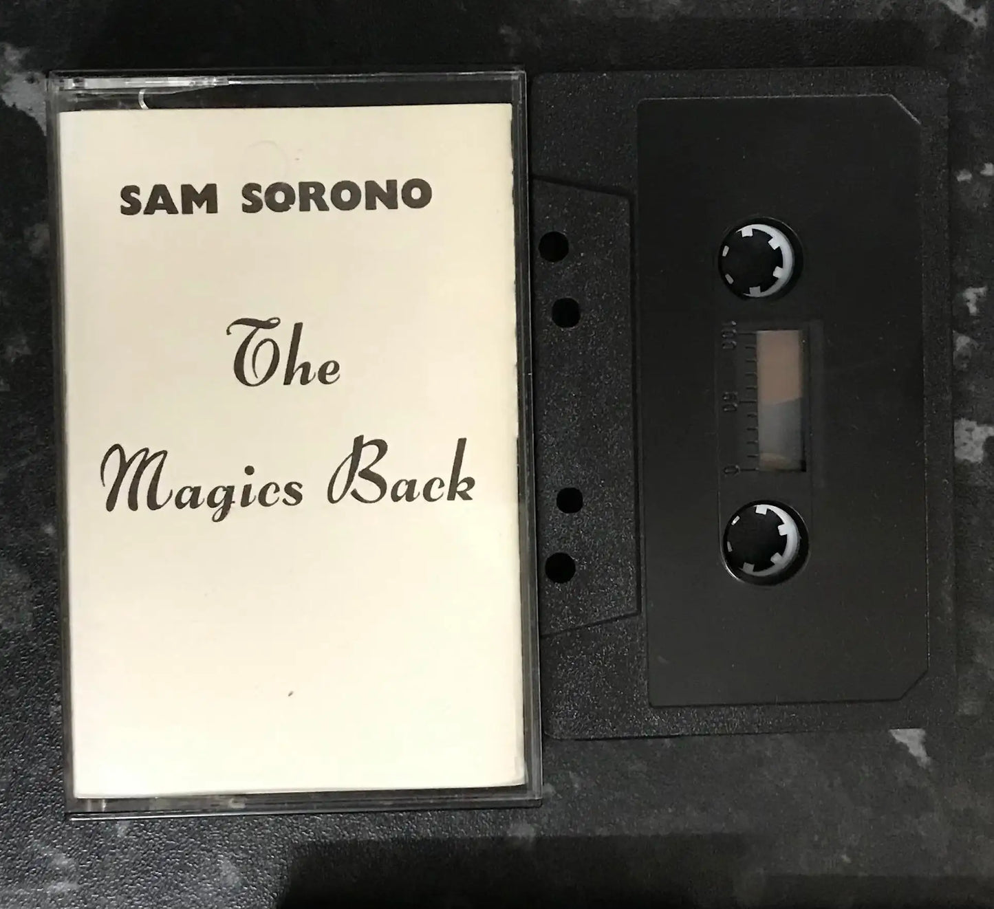Sam Sorono, The Magic's Back, Very Rare Non Labelled Release Cassette Magretro