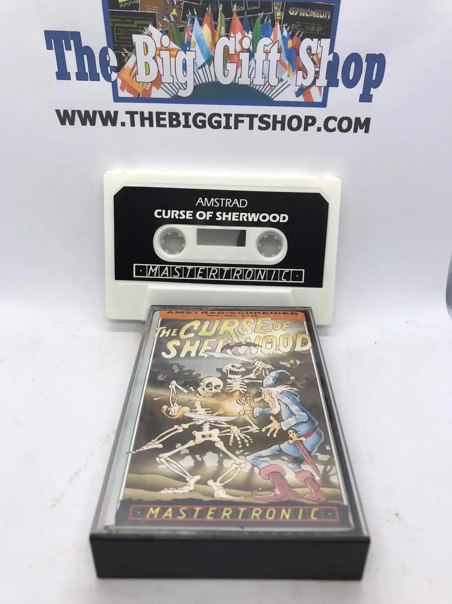 The Curse Of Sherwood, CPC 464 / 664 by Mastertronic Magretro