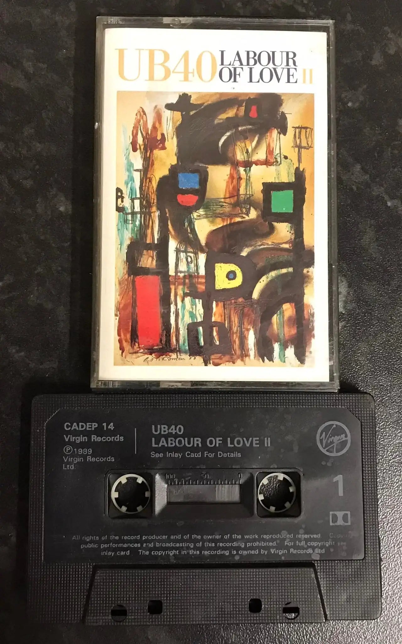 UB40, Labour Of Love II Album, DEP International,CADEP 14,Virgin,410 258-630 Magretro