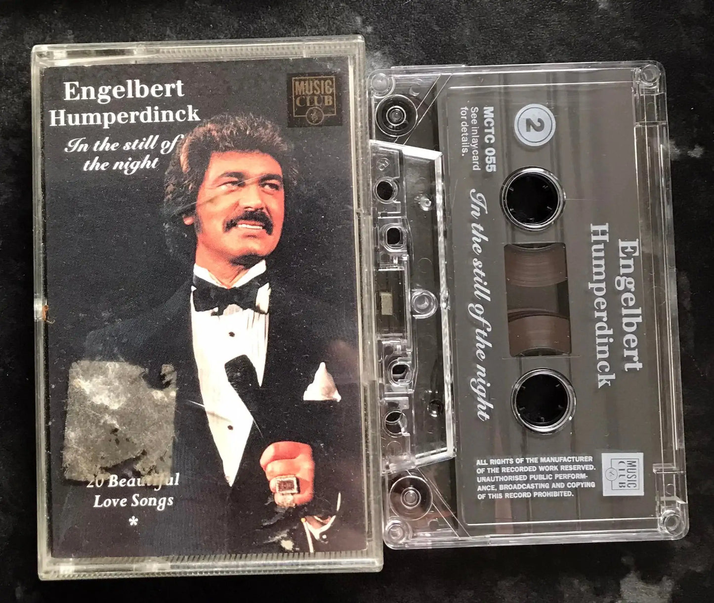 Engelbert Humperdinck, In The Still Of The Night Album,MCTC 055,Vintage Cassette Magretro