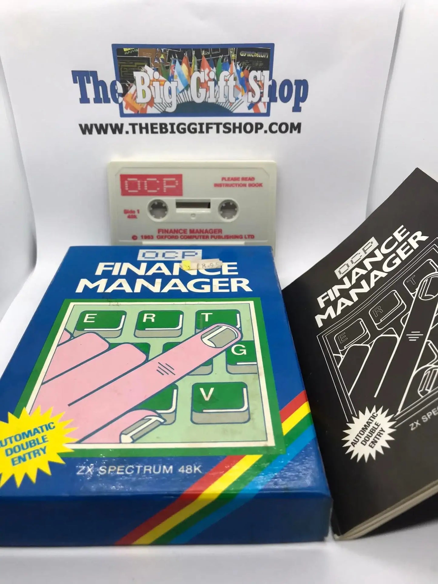 OCP Finance Manager (Tested Working), ZX Spectrum, Oxford Computer Publishing Magretro