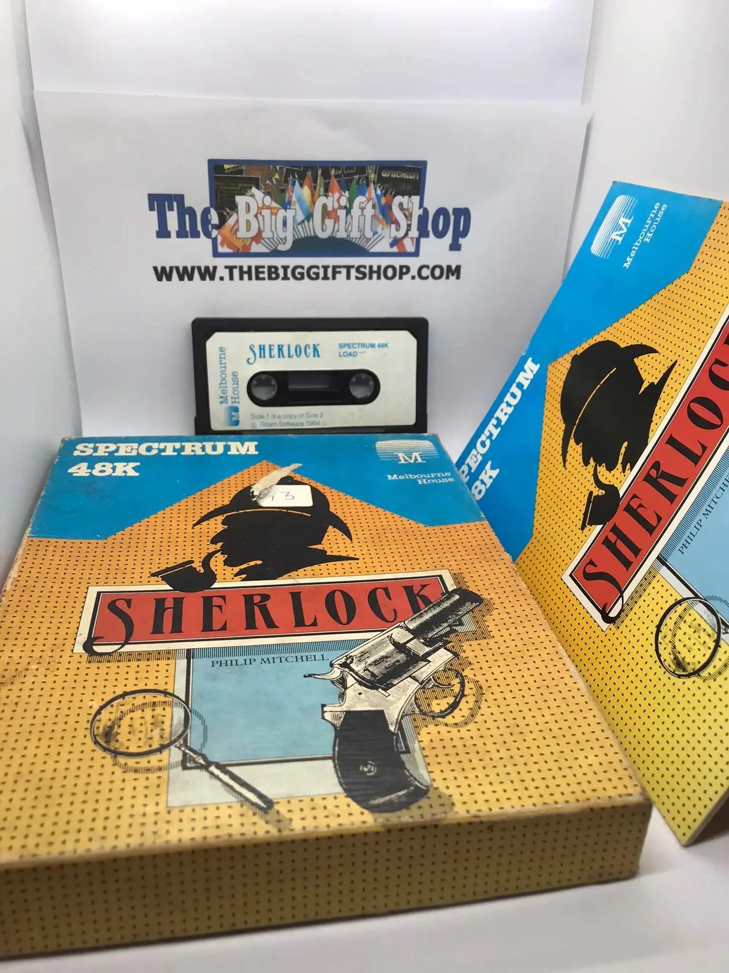 Sherlock (Tested Working), ZX Spectrum, Released by Melbourne House Magretro