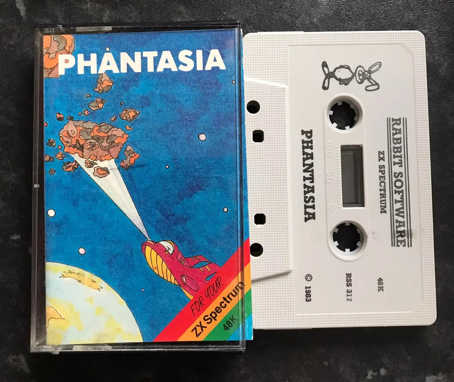 Phantasia by Rabbit Software, ZX Spectrum Game, Working Magretro