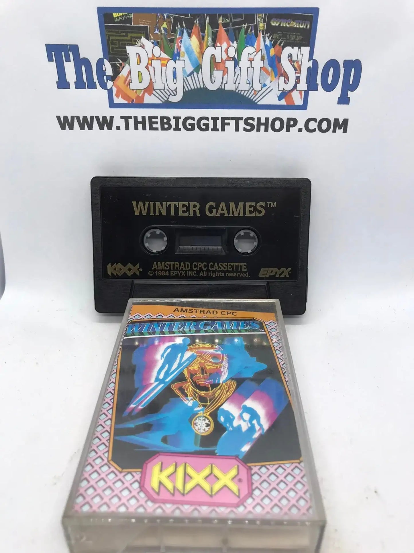 Winter Games (Kixx), CPC 464 / 664, Released by Kixx Magretro