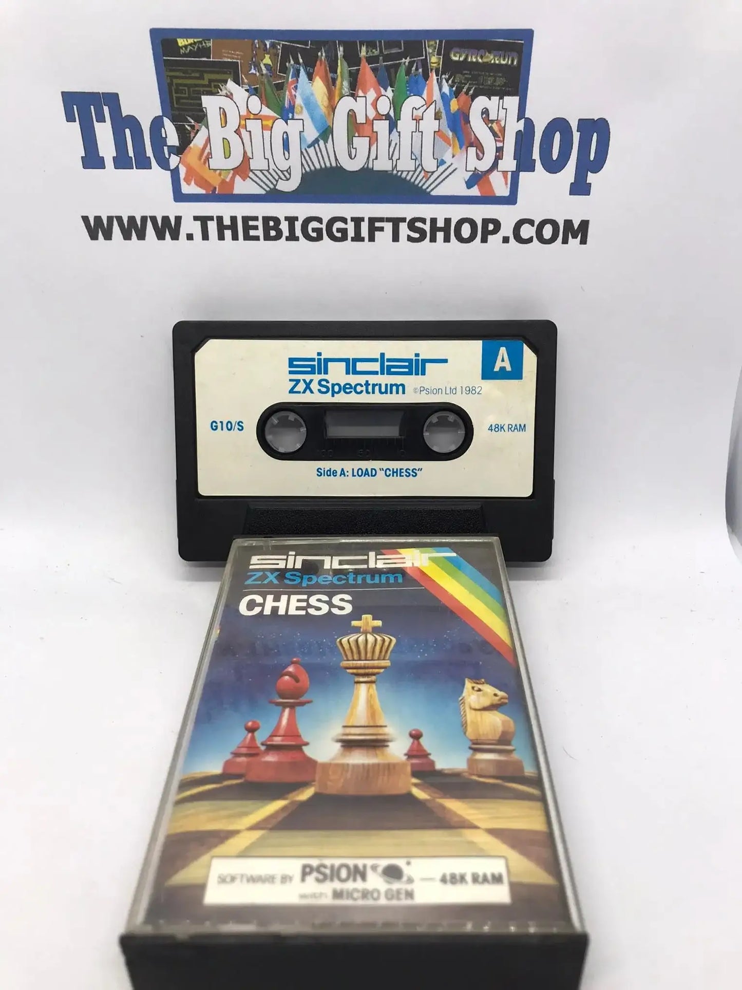 Chess , ZX Spectrum, Sinclair Label, Psion with Microgen Magretro