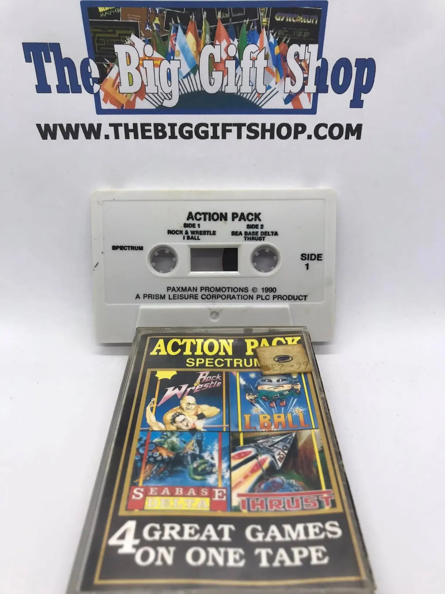 Action Pack (Tested Working), ZX Spectrum, Released by Prism Magretro