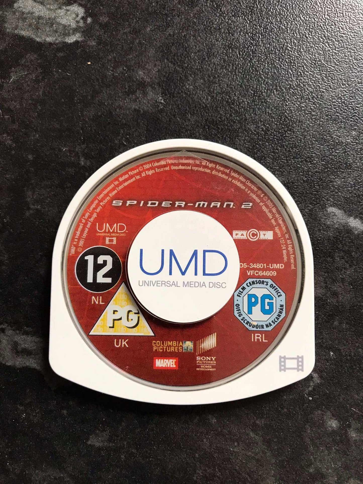 spider-man 2, movie, PSP, PAL, No Box or Instructions, spiderman 2 Magretro