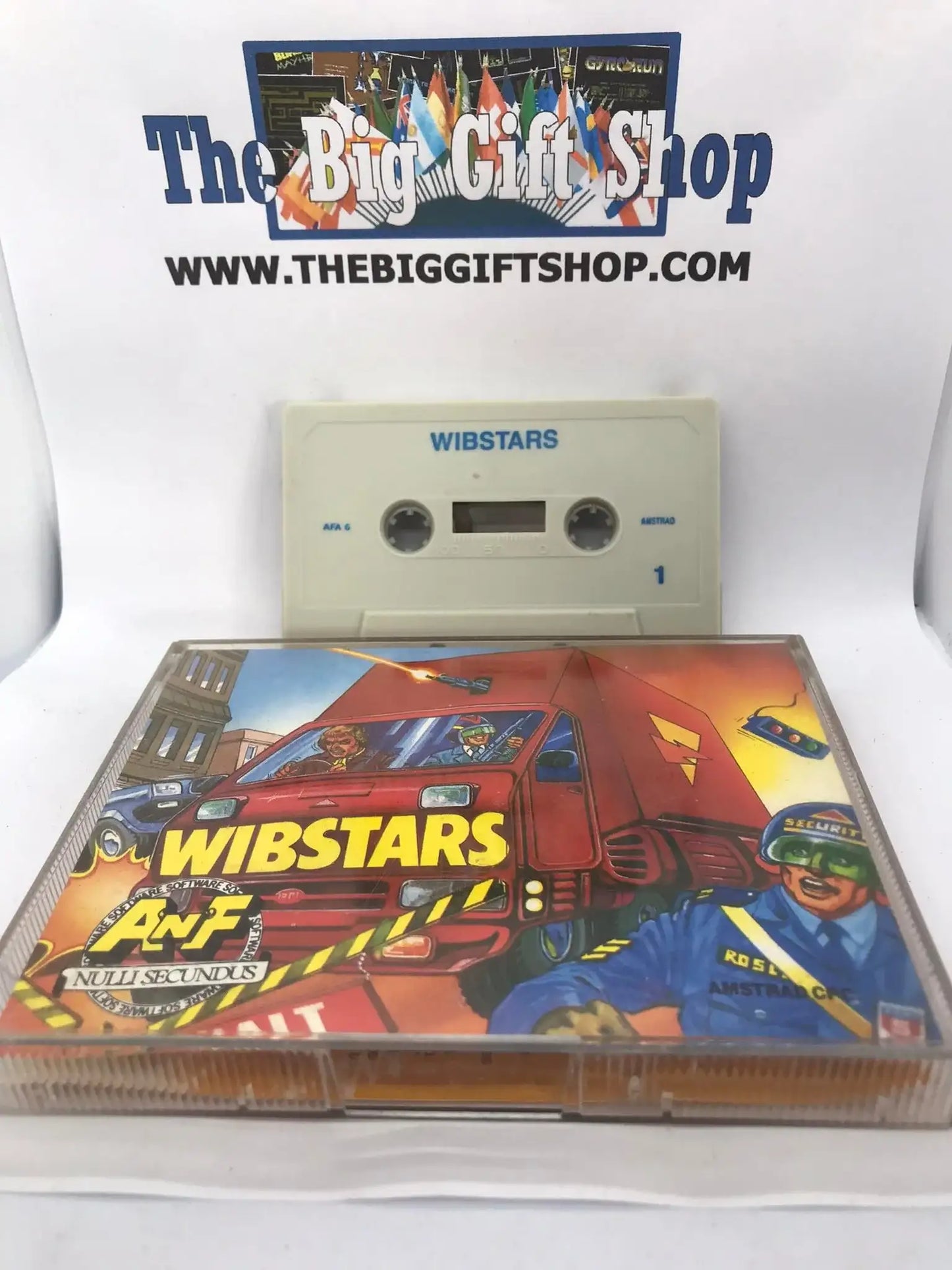 Wibstars, CPC 464 / 664, Released by AnF Software (RARE) Magretro