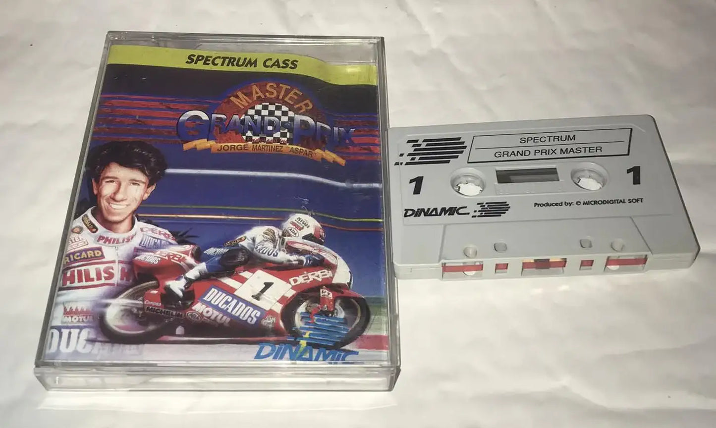 Grand Prix Master, ZX Spectrum by Dinamic (RARE) Jorge Martinez Asper, WORKING Magretro