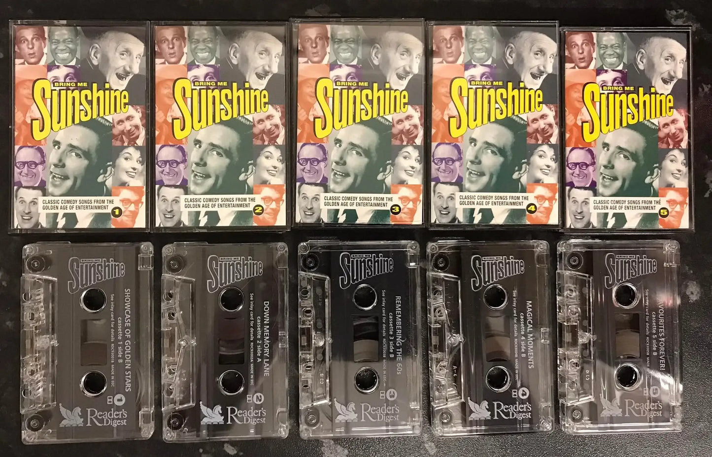 Bring Me Sunshine, Complete 5 Tape Album, Reader's Digest, RDC 93001 Magretro