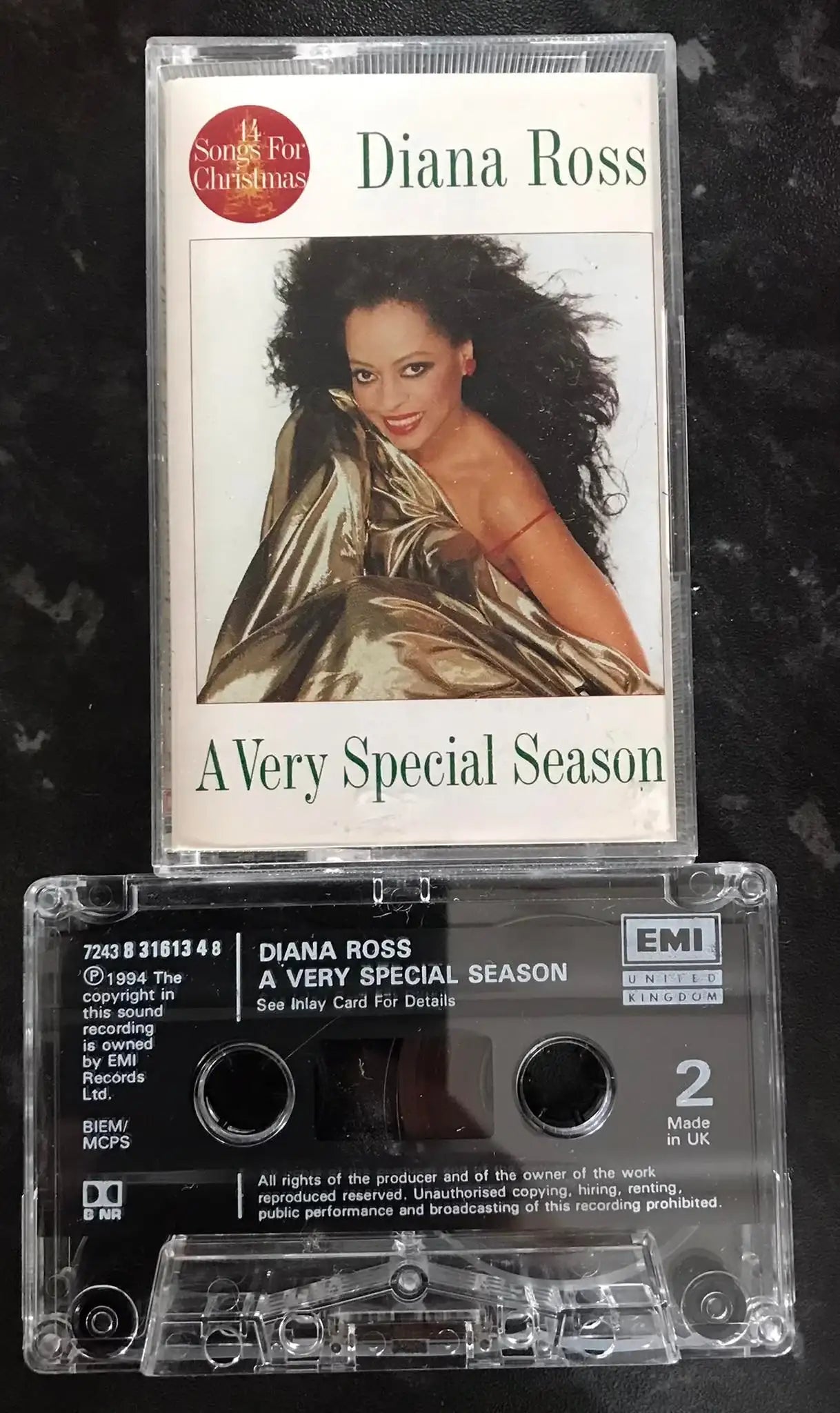 Diana Ross, A Very Special Season Album, EMI United Kingdom, 7243 8 31613 4 8 Magretro