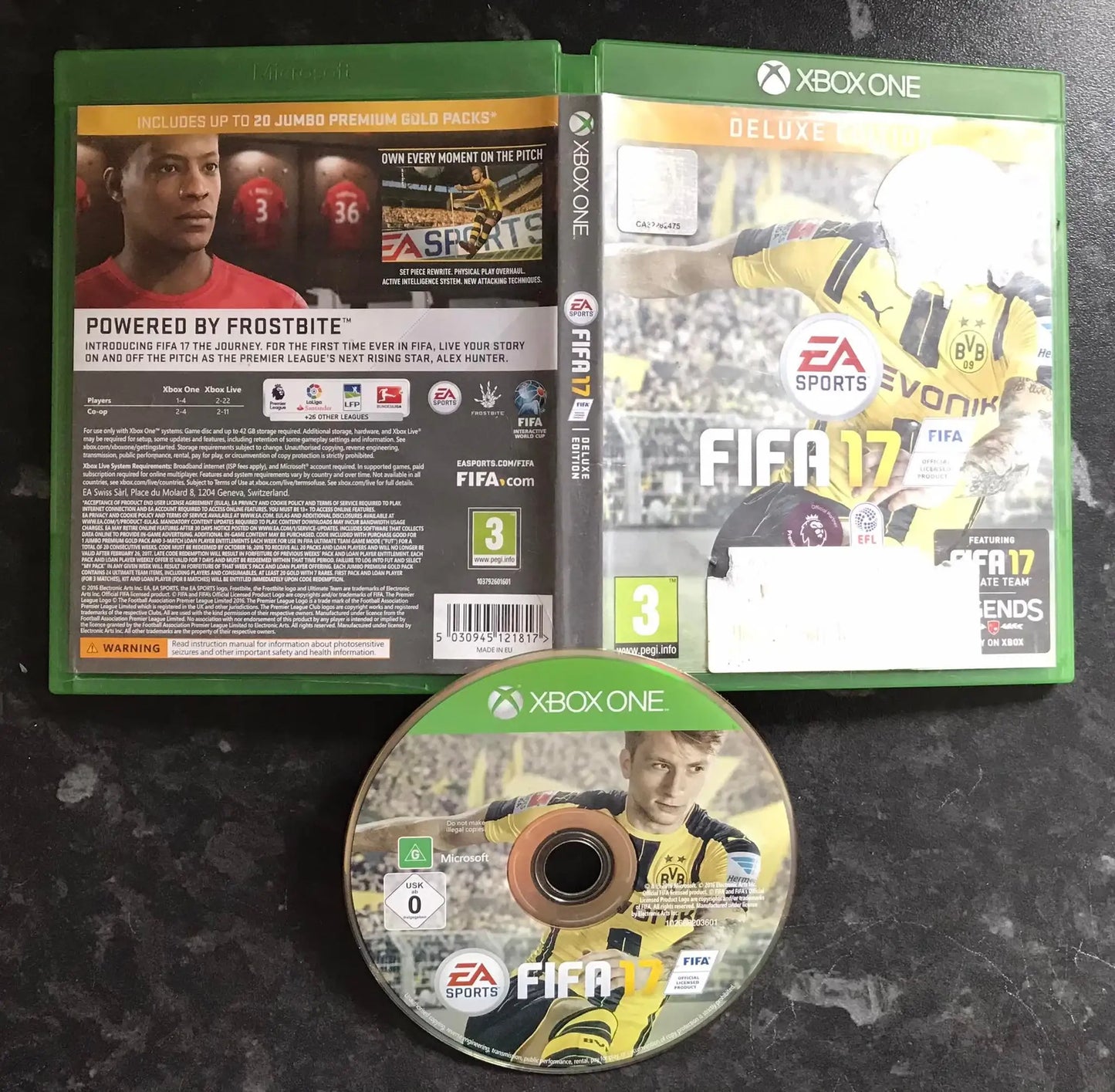 fifa 17 deluxe edition, Xbox One Game, UK PAL Magretro