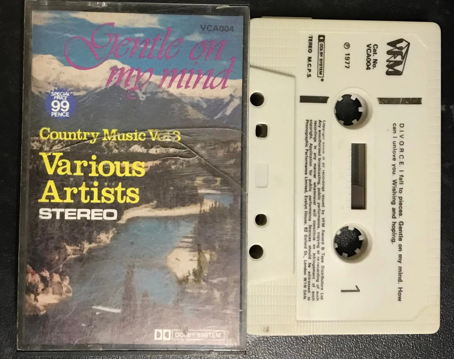 Country Music Album, Vol 3, Gentle On My Mind, VFM, VCA004 Magretro