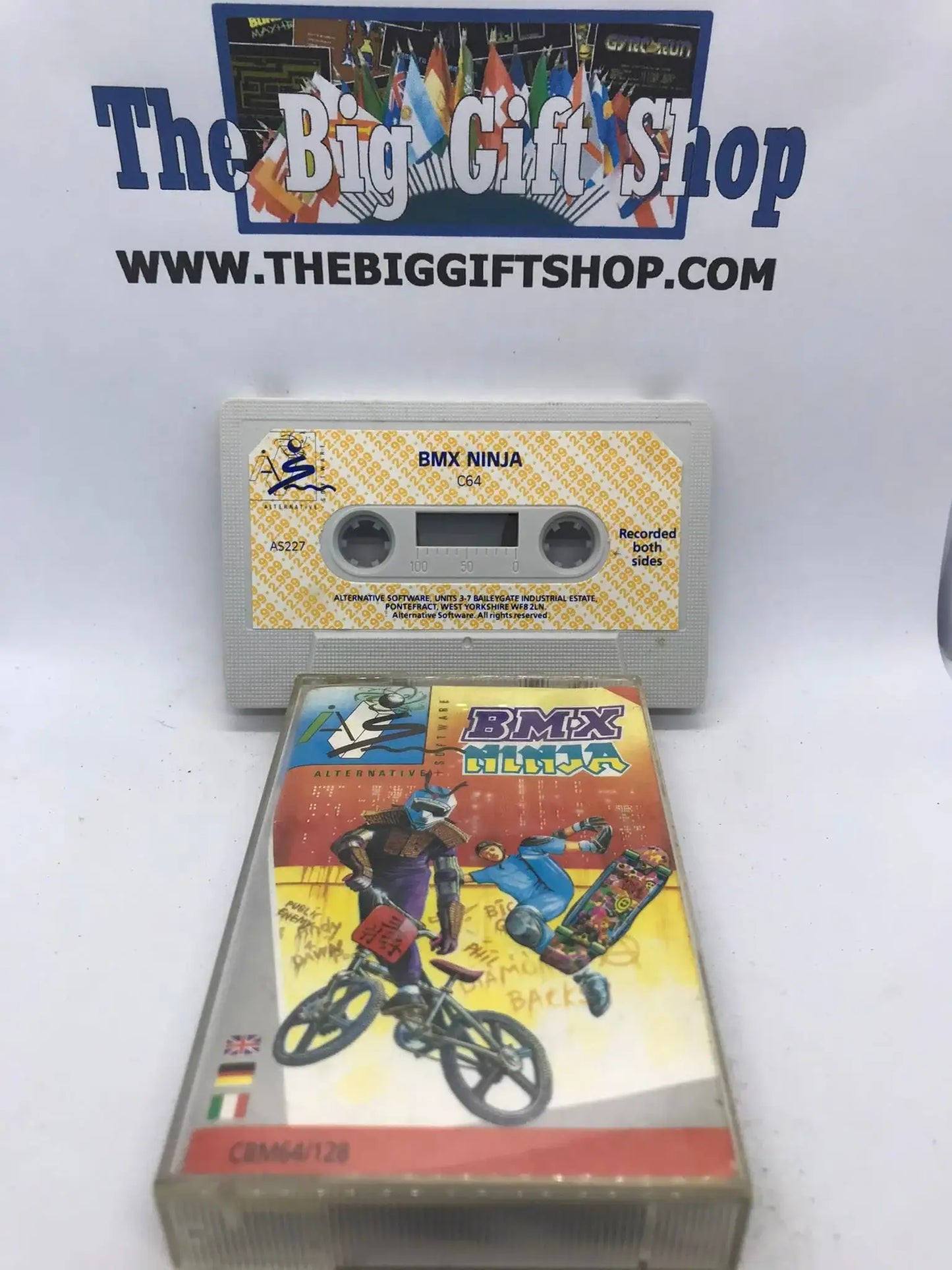 BMX Ninja, C64 by alternative games, WORKING Magretro