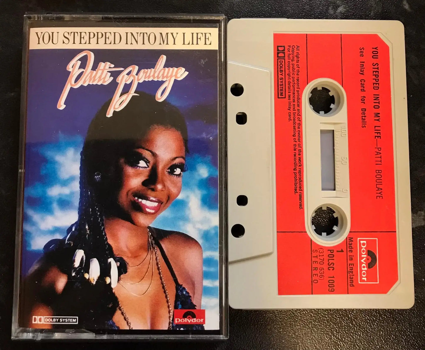 Patti Boulaye, You Stepped Into My Life Album, POLYDOR, POLSC 1009 Magretro
