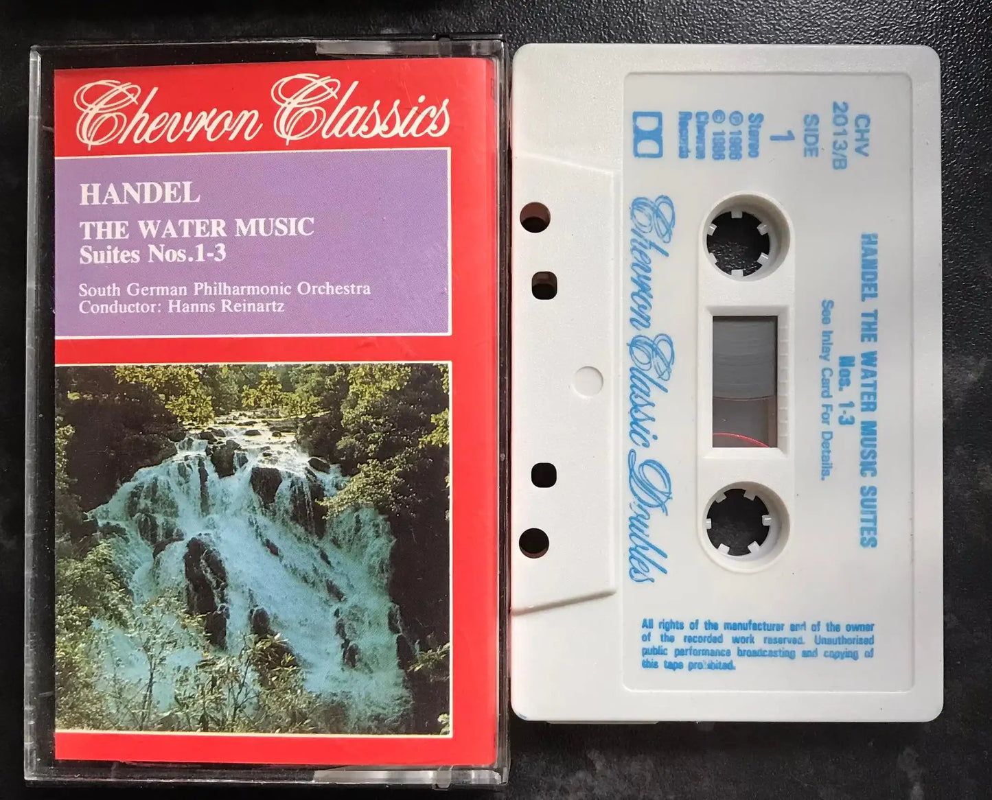 Chevron Classics Handel The Water Music Suites 1 to 3, chv 2013 Magretro