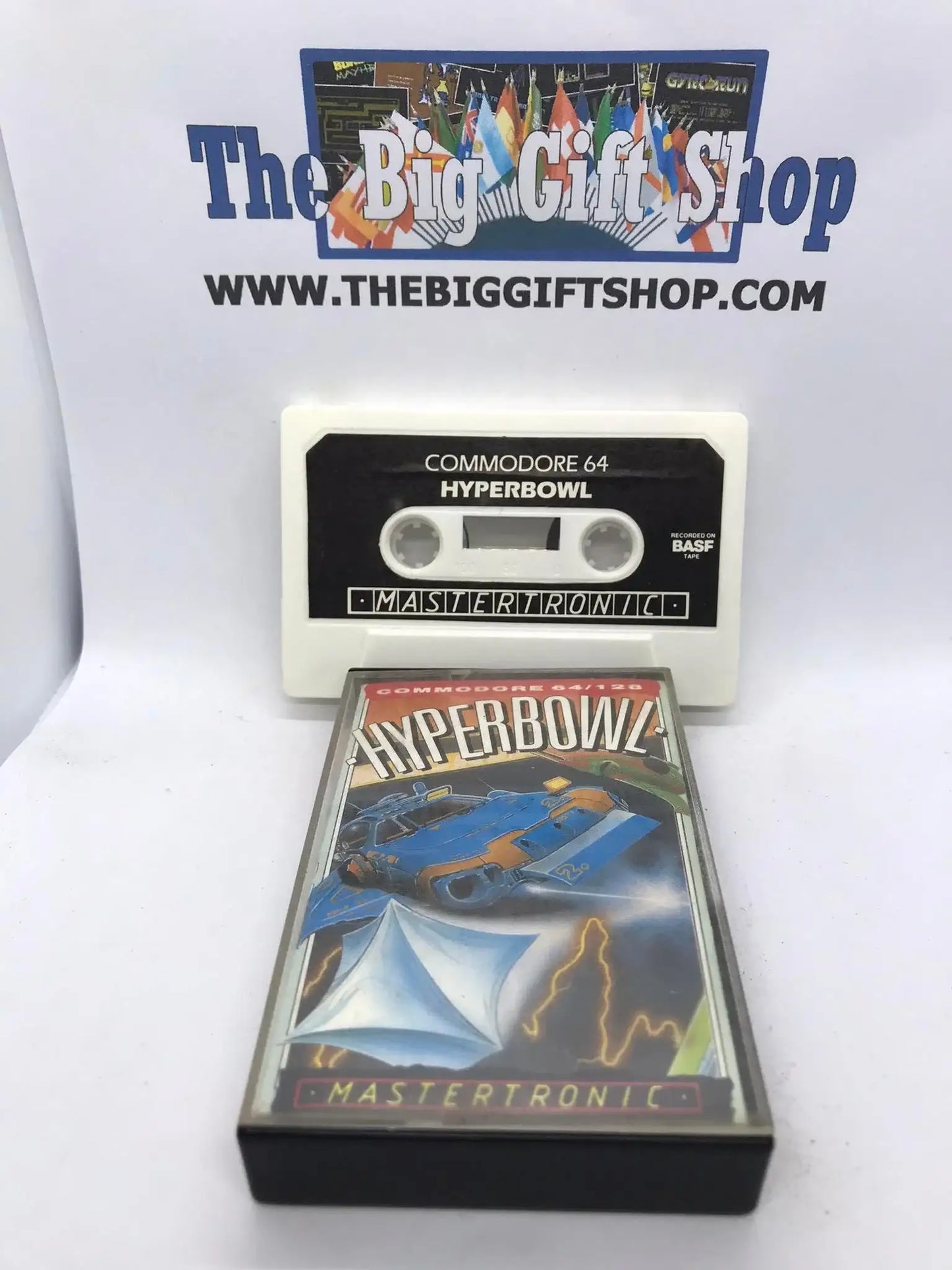 Hyperbowl, C64 Game, Released by Mastertronic, WORKING Magretro