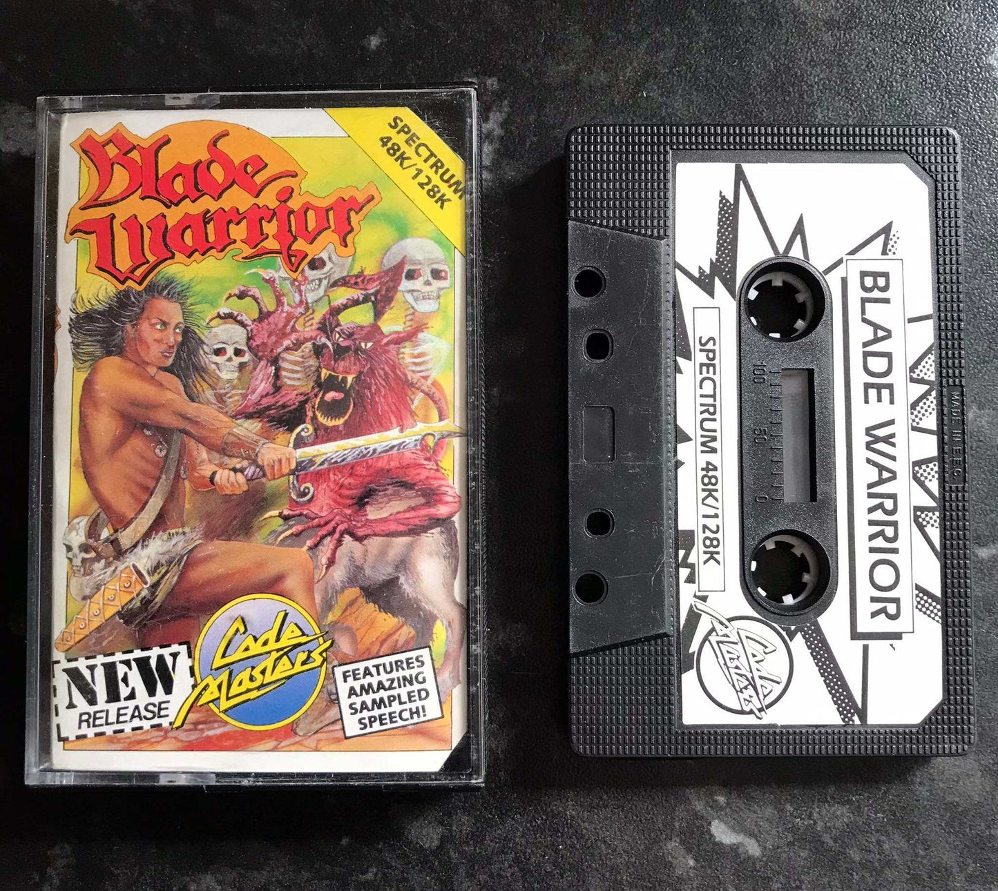 Blade Warrior (Working), ZX Spectrum, by Codemasters Magretro