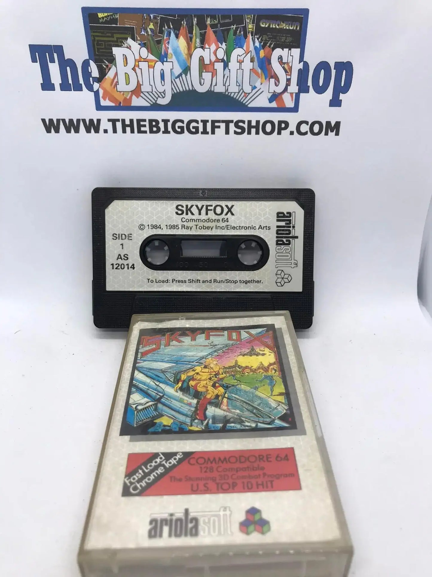 Skyfox, C64, Released by Ariolasoft UK Ltd, WORKING Magretro