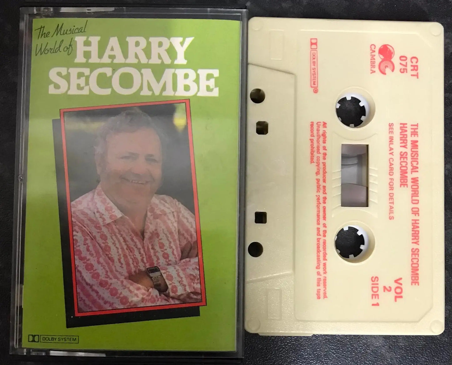 The Musical World Of Harry Secombe, Volume 2, CRT 075, Vintage Cassette Magretro