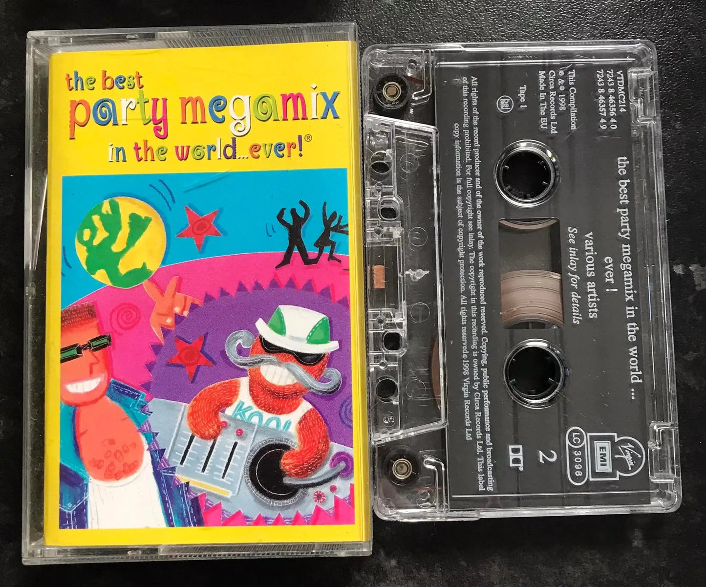 The Best Party Megamix In The World Ever Album, VIRGIN, VTDMC214 Magretro