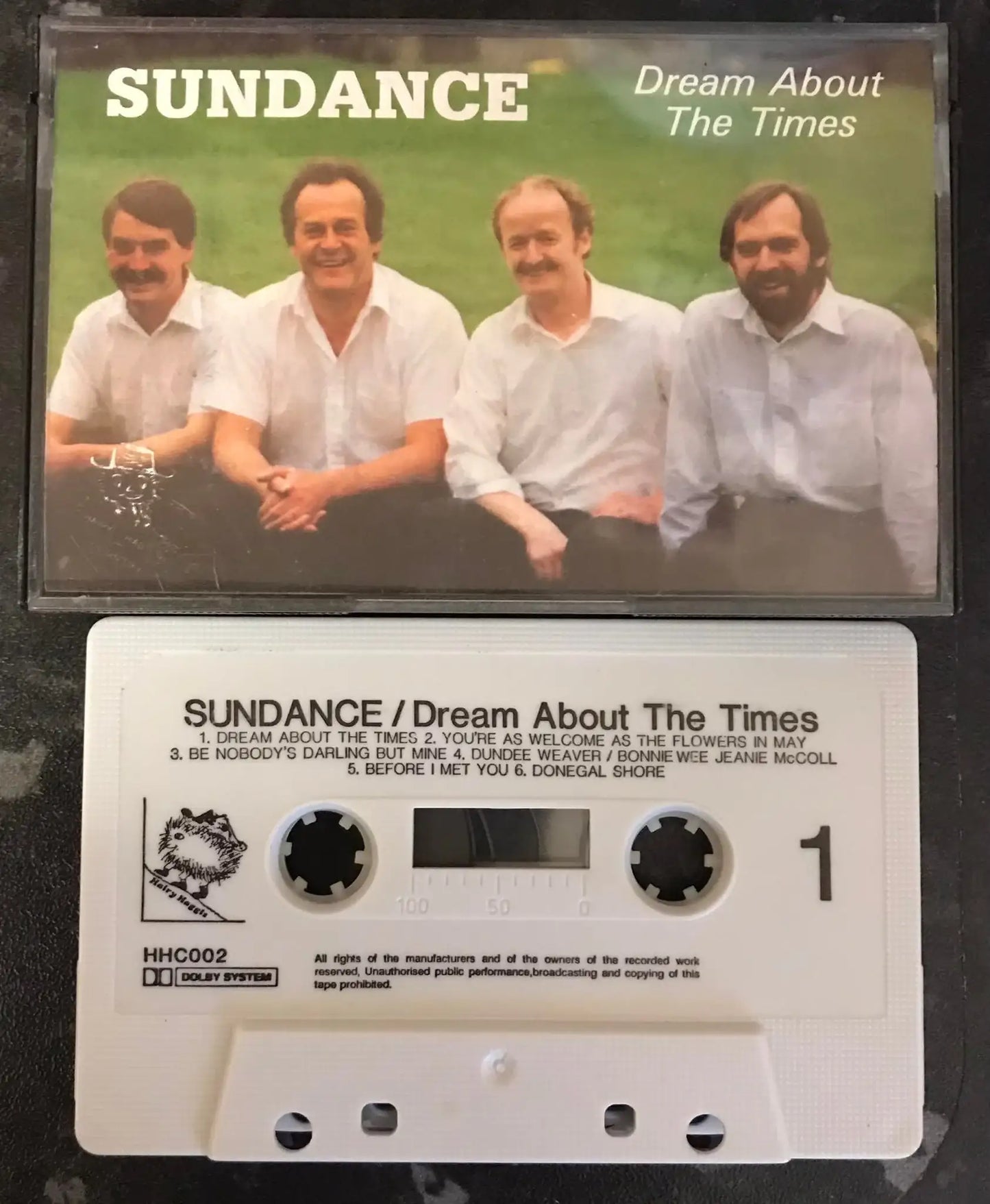 Sundance, Dream about the times album, HHC 002, Hairy Haggis, Vintage Cassette Magretro