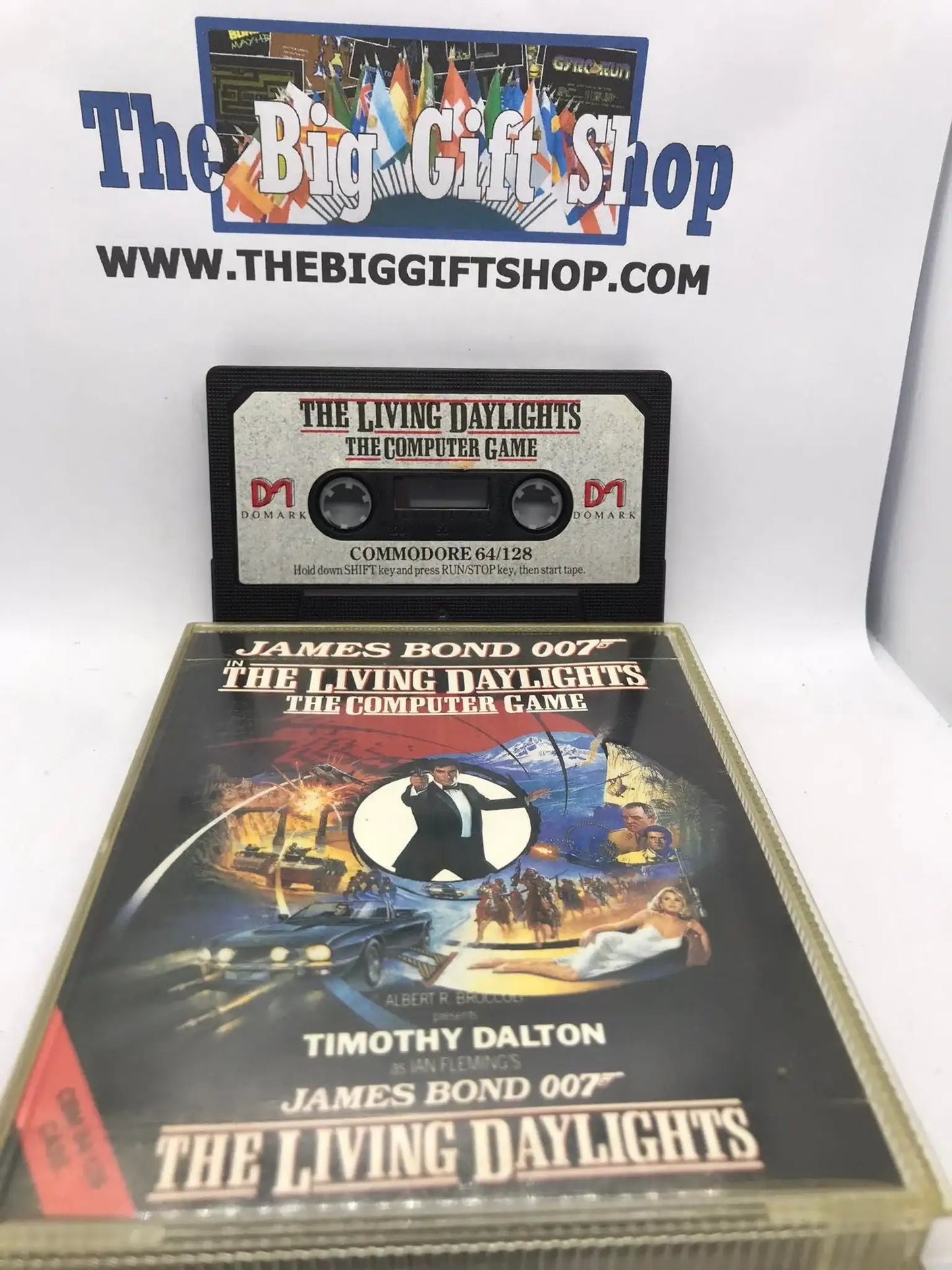 The Living Daylights, James Bond, C64, Released by Domark Ltd, WORKING Magretro