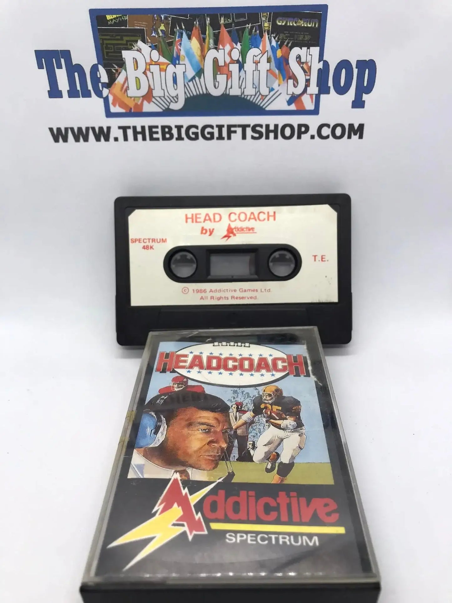 Head Coach (Tested Working), ZX Spectrum, Released by Addictive Games Magretro