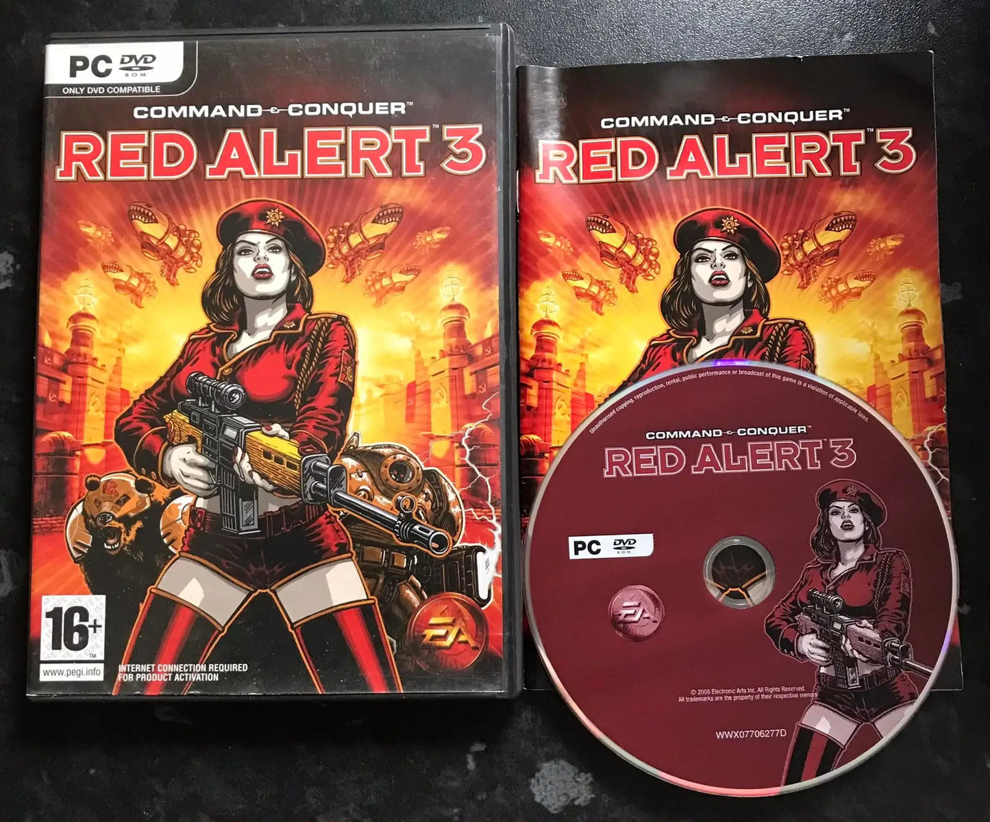Command & Conquer: Red Alert 3, EA Studios, UK, Pal, PC Game Magretro