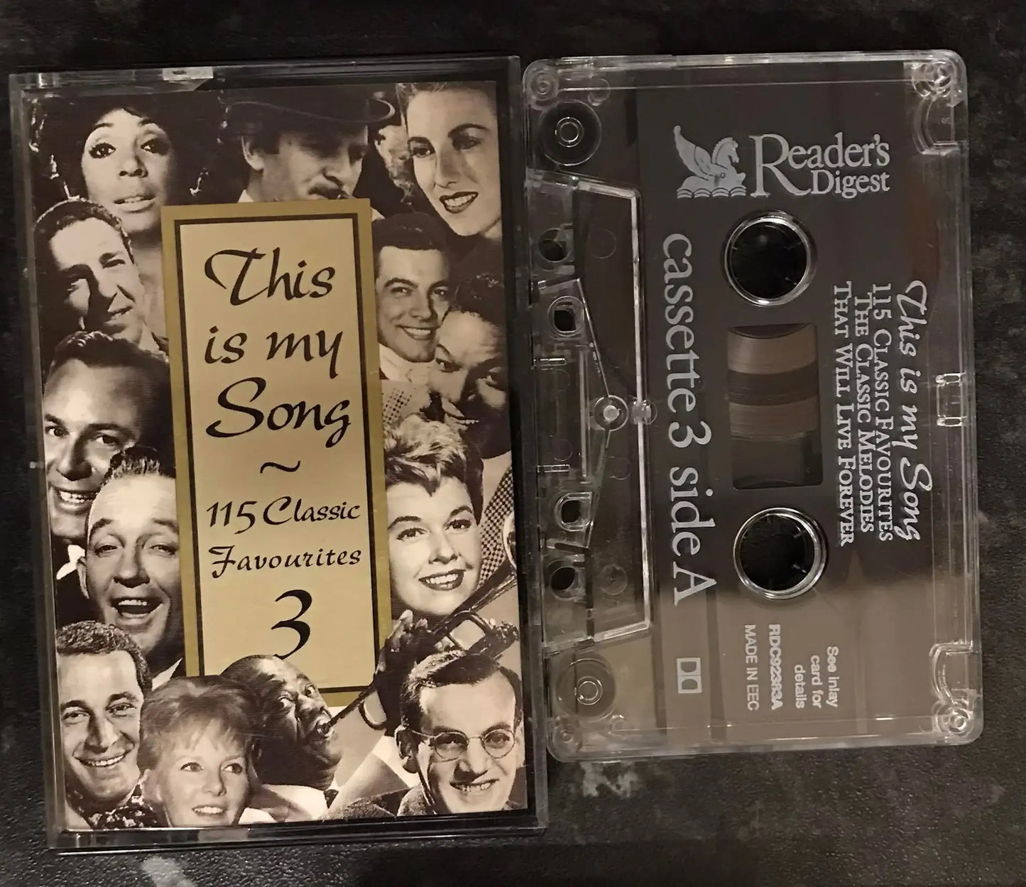 This Is My Song Album, Tape 3, RDC92383B, Vintage Cassette Magretro