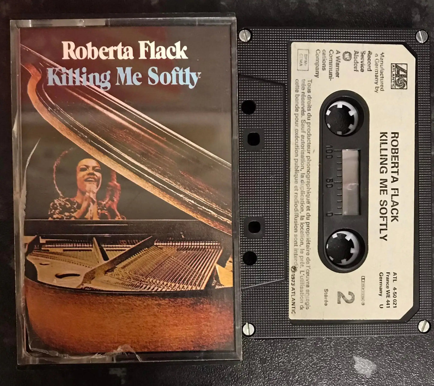 Roberta Flack, Killing Me Softly Album, Atlantic, K 450 021, ATL 4-50 021 Magretro