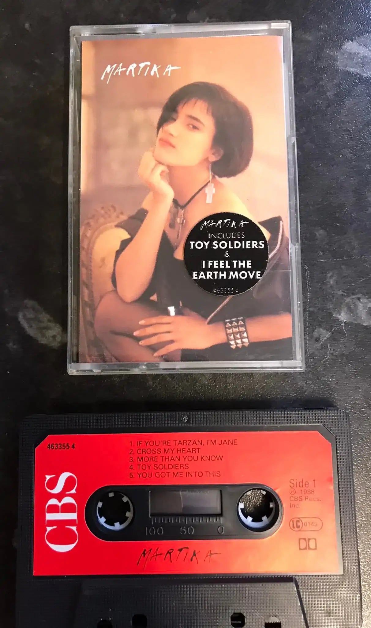 Martika Album, Self Titled, CBS, 463355 4, Vintage Cassette Magretro