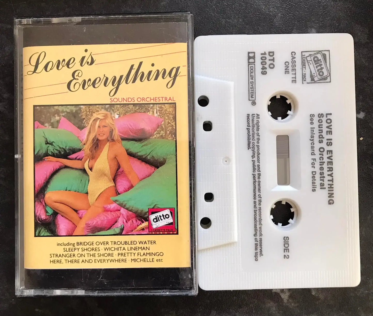 Love is Everything Album, Sounds Orchestral, TAPE ONE,DTO 10049,Vintage Cassette Magretro