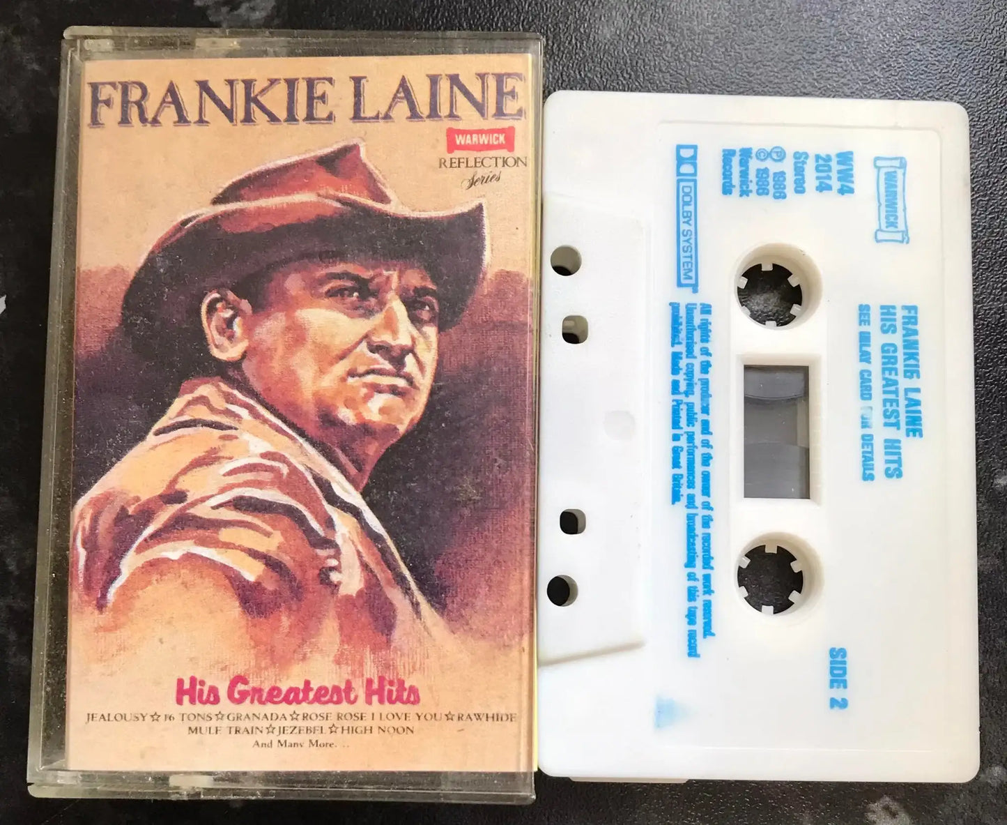 Frankie Laine, His Greatest Hits Album, Warwick Records, WW4 2014 Magretro