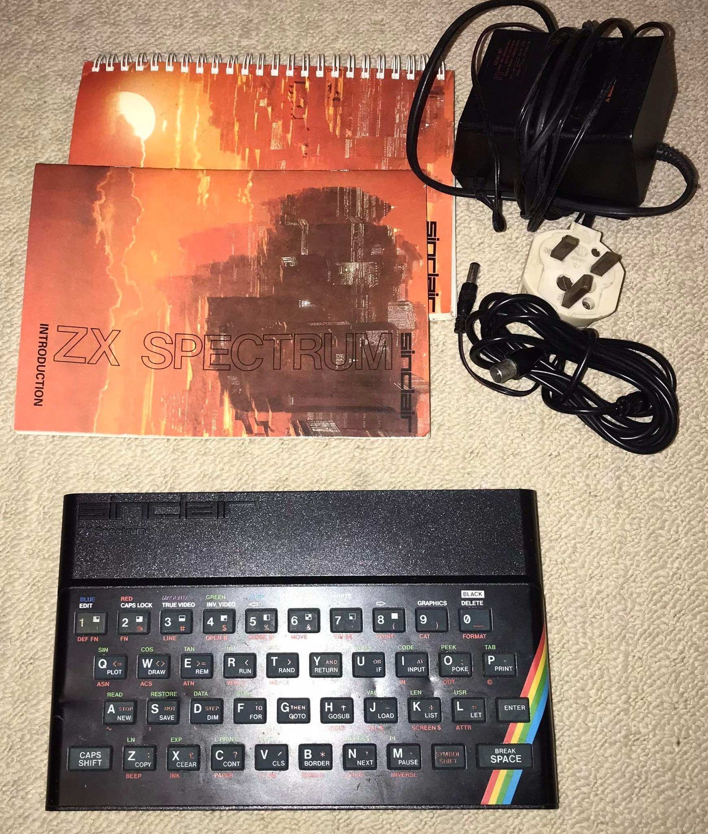 Sinclair ZX Spectrum 48K Computer For Sale, Vintage Retro Gaming Magretro