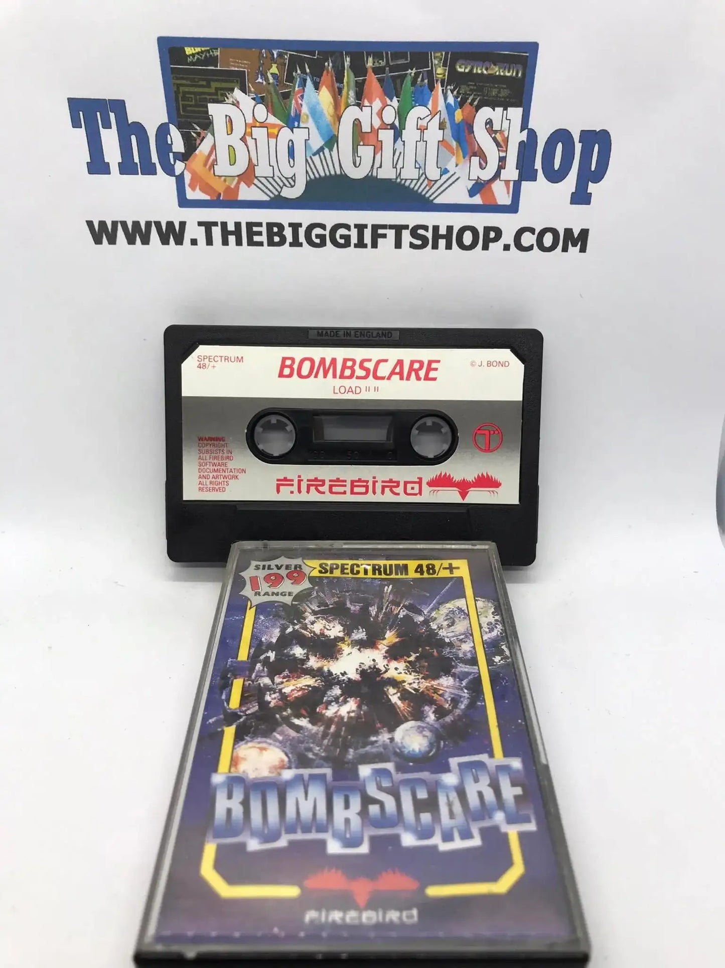 BombScare, ZX Spectrum by Firebird / Silverbird, Working Magretro