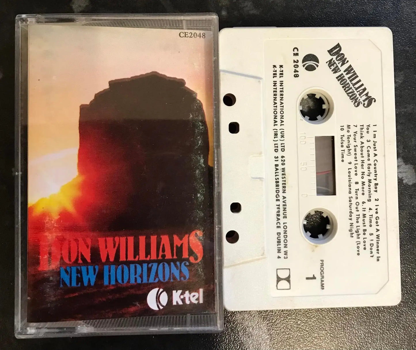Don Wiliams, New Horizons, Vintage Cassette Magretro