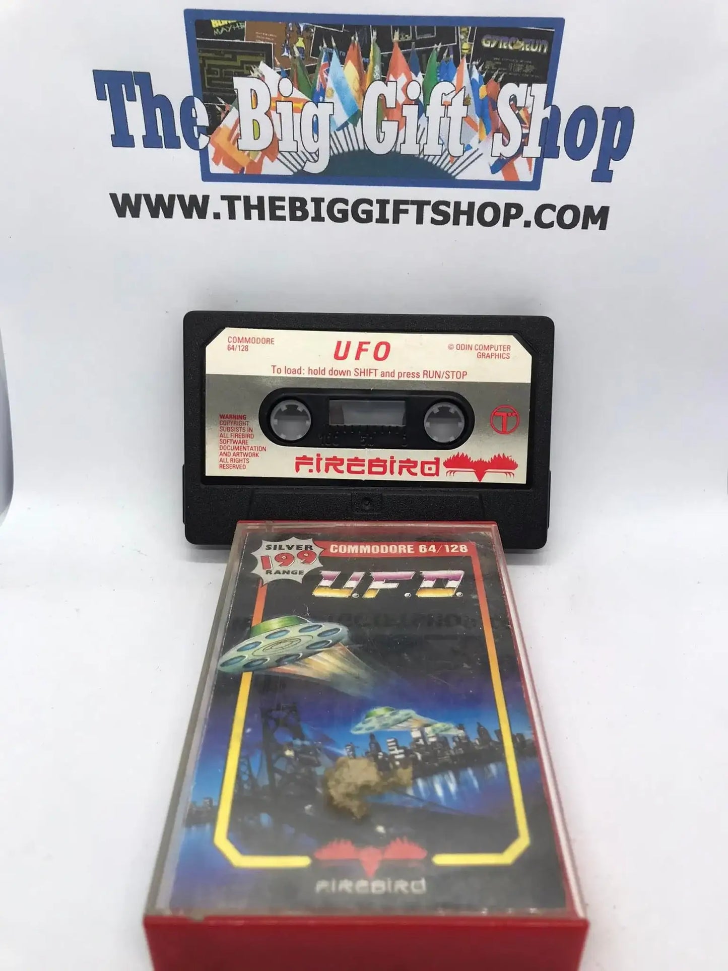 UFO, (U.F.O.), C64 Game, Released by Firebird Software Ltd, WORKING Magretro