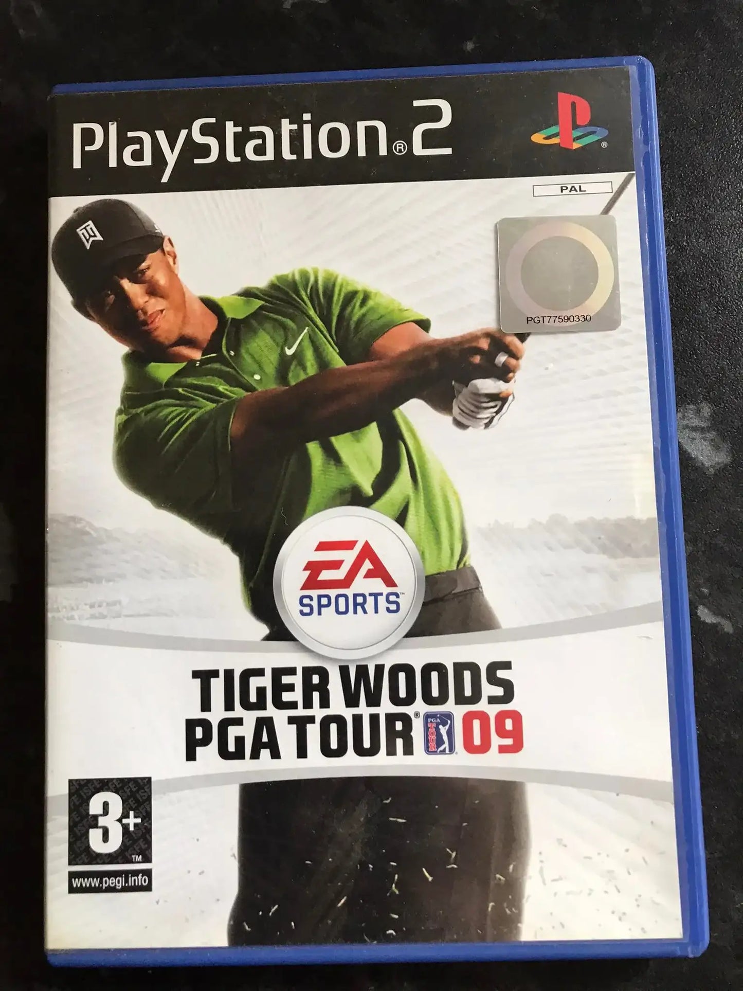 Tiger Woods PGA Tour 09, PS2 Game, PAL Magretro