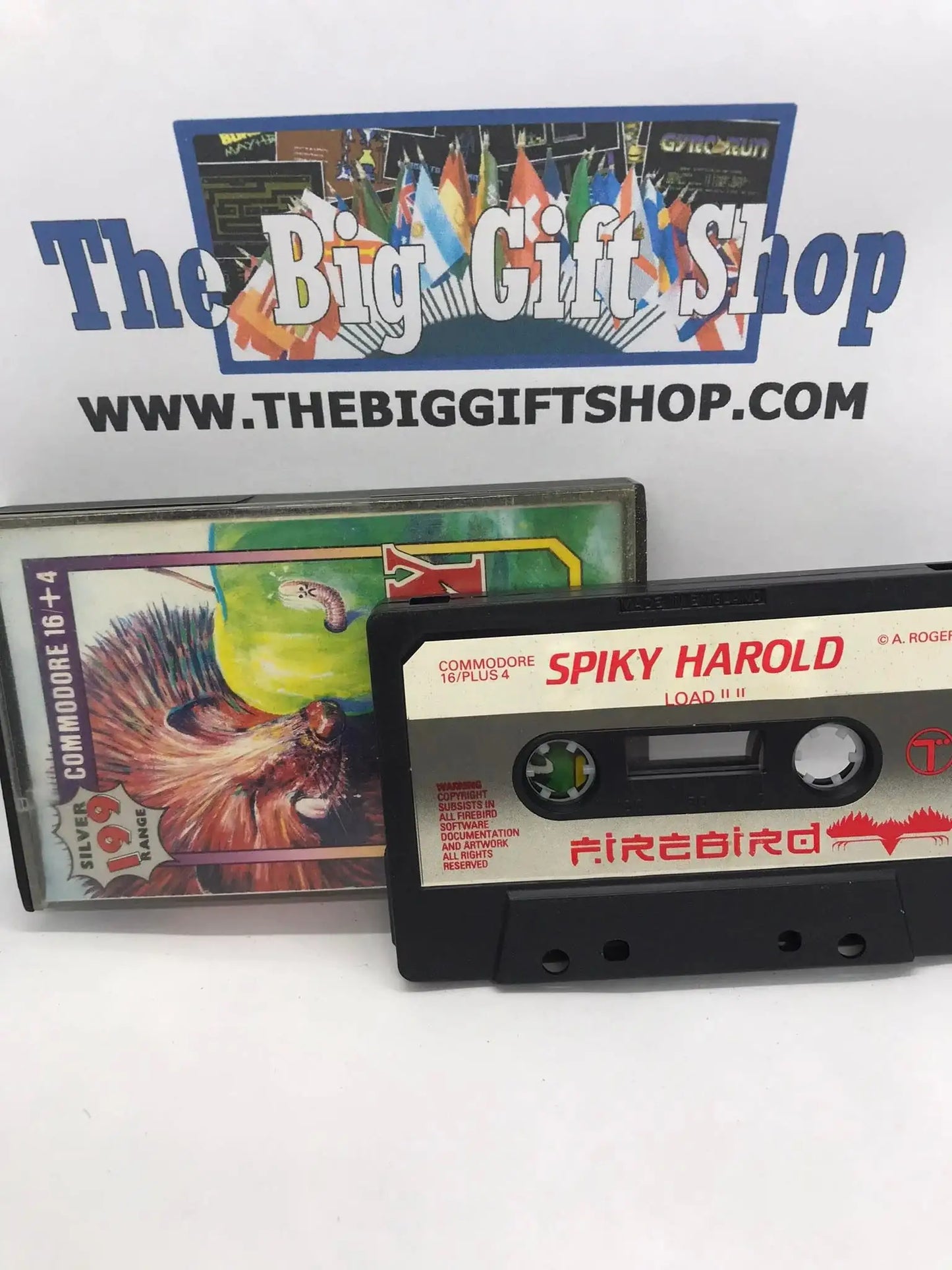 Spiky Harold, Commodore Game for C16, plus/4, Released by Firebird Software Ltd Magretro