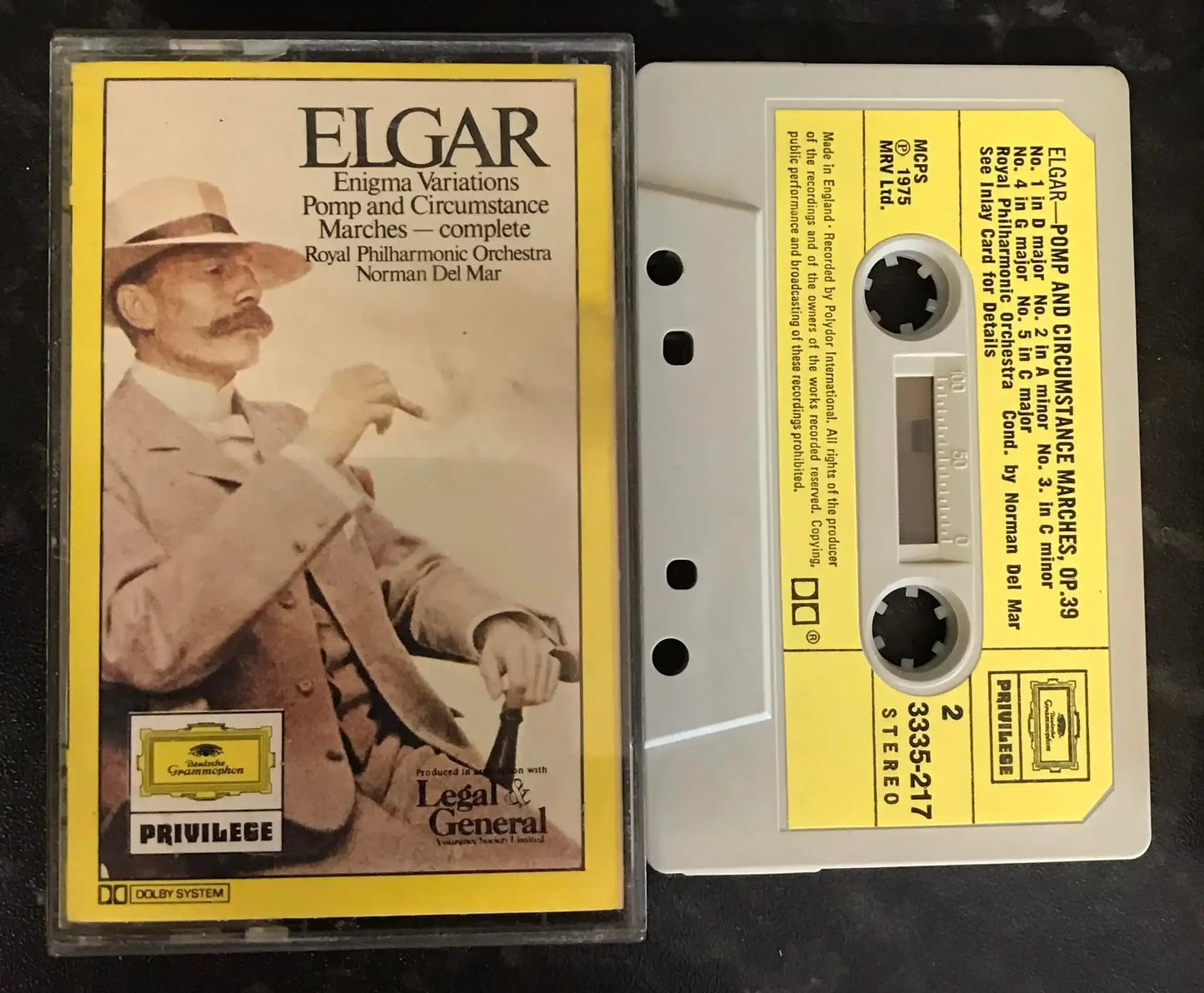 Elgar, Enigma Variations, Pomp & Circumstance, Del Mar, 1975, 3335 217 Magretro