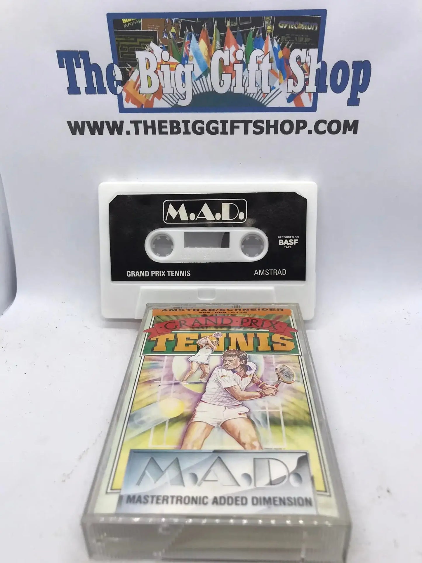 Grand Prix Tennis, CPC 464 / 664 Released by Mastertronic Magretro