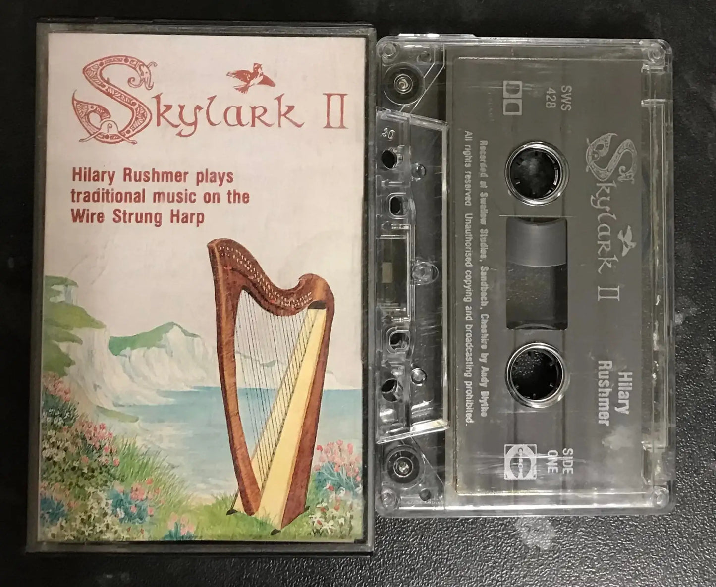 Skylark II Album, Hilary Rushmer on wire Strung Harp, Swallow Music, SWS 428 Magretro