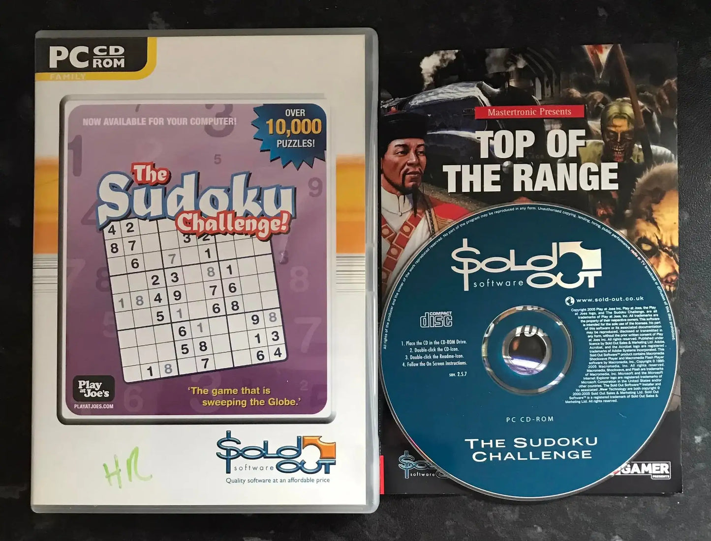 The Sudoku Challenge, 10000 Puzzles, PC Game Magretro